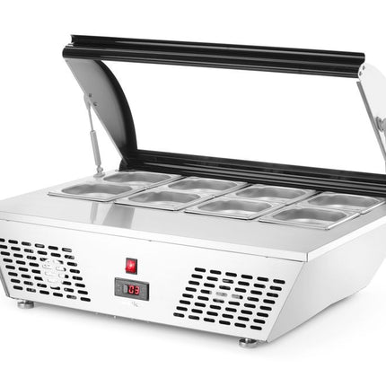 Arktic Aufsatz-Salatvitrine – 230 V / 105 W – 615 × 775 × 235 mm – weitere Produktansicht