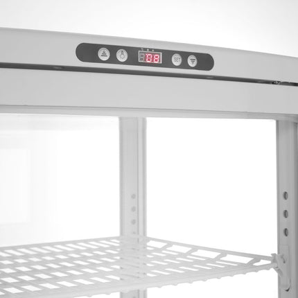 Arktic Kühlvitrine 270 Liter – Weiß – 230 V / 290 W – 520 × 550 × 1870 mm – weitere Produktansicht