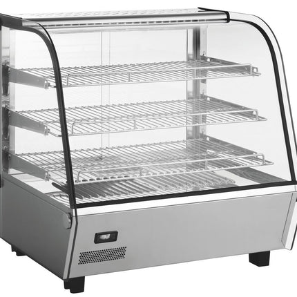 HENDI Beheiztes Thekendisplay – 120 Liter – 230 V / 1100 W – 685 × 575 × 680 mm – weitere Produktansicht