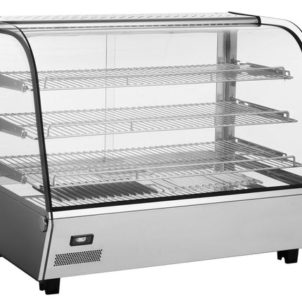 HENDI Beheiztes Thekendisplay – 160 Liter – 230 V / 1500 W – 885 × 570 × 680 mm – weitere Produktansicht
