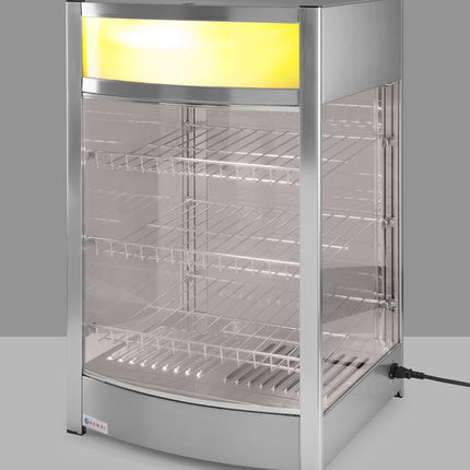 HENDI Warmhaltevitrine – 97 Liter – 230 V / 800 W – 460 × 467 × 785 mm – weitere Produktansicht