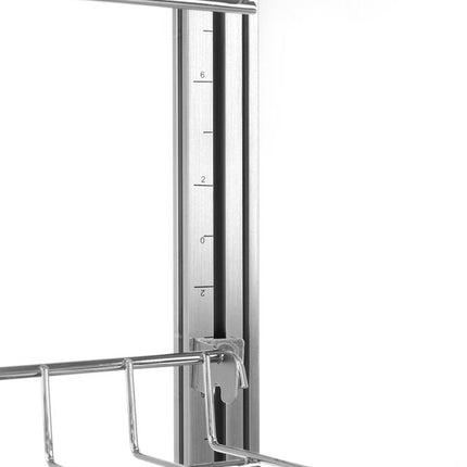 HENDI Warmhaltevitrine – 97 Liter – 230 V / 800 W – 460 × 467 × 785 mm – Detailansicht