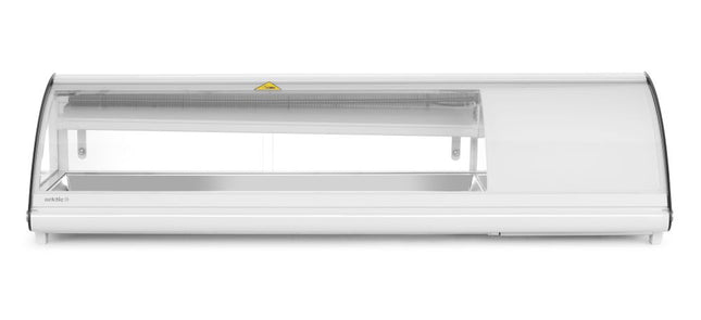 Arktic Sushi-Vitrine 5x GN 1 / 3 – 230 V / 160 W – 445 × 1307 × 327 mm – Produktansicht