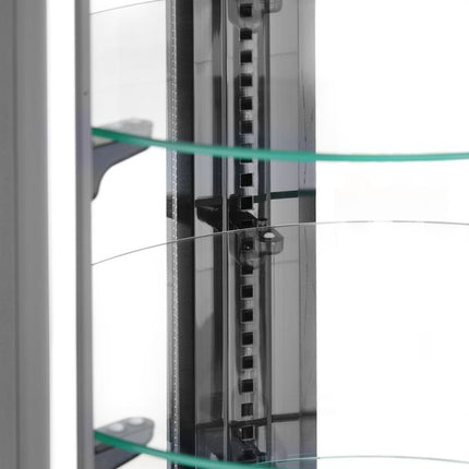 Arktic Kuchenvitrine – rund 100 l – 230 V / 210 W – Ø 480 × H 1065 mm – weitere Produktansicht
