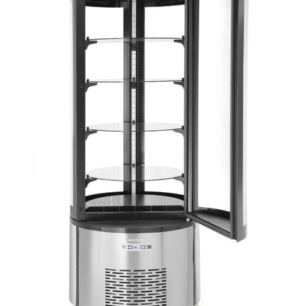 Arktic Kuchenvitrine – rund 360 l – 230 V / 460 W – Ø 680 × H 1755 mm – weitere Produktansicht
