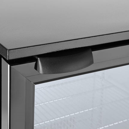 Arktic Kühlschrank hinten mit einer Tür – 86 l – Schwarz – 230 V / 120 W – 500 × 530 × 865 mm – weitere Produktansicht