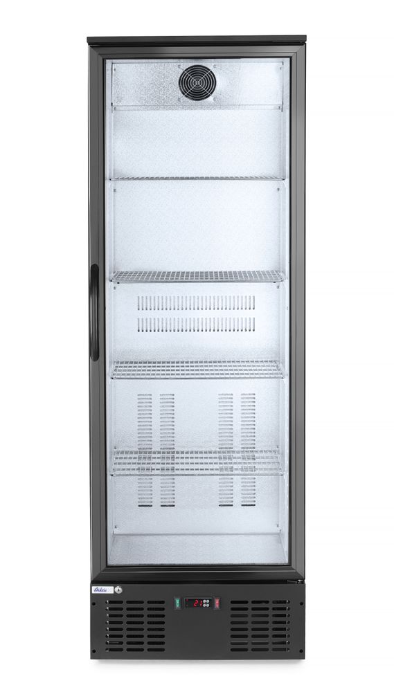 Arktic Kühlschrank hinten mit einer Tür – 300 l – Schwarz – 230 V / 195 W – 528 × 600 × 1820 mm – Produktansicht