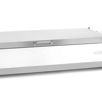 Arktic Aufsatz-Kühlvitrine Gastronorm 1 / 3 – 6x GN 1 / 3 – GN 1 / 3 – 36 l – 230 V / 180 W – 450 × 1405 × 630 mm – weitere Produktansicht