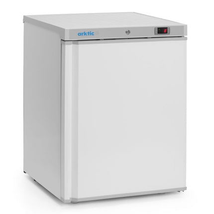Arktic Budget Line Kühlschrank in weiß lackiertem Stahlgehäuse – 100 l – 230 V / 110 W – 637 × 600 × H 835 mm – Weitere Produktansicht