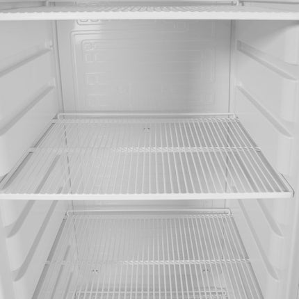 Arktic Kühlschrank in Edelstahlgehäuse Budget Line – 260 l – 230 V / 170 W – 639 × 600 × H 1875 mm – Detailansicht