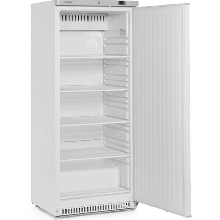 Arktic Kühlschrank in weiß lackiertem Stahlgehäuse – Budget Line – 455 l – 230 V / 140 W – 744 × 775 × H 1900 mm – Detailansicht 2