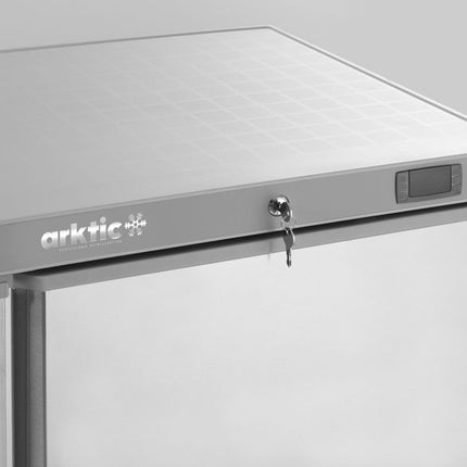 Arktic Gefrierschrank in Edelstahlgehäuse Budget Line – 100 l – 230 V / 130 W – 637 × 600 × H 835 mm – Detailansicht 3