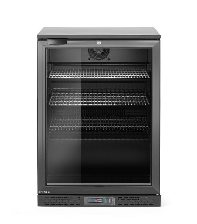 Arktic Bar-Kühlschrank eintürig – 105 l – 230 V / 120 W – Schwarz – 600 × 530 × H 870 mm – Produktansicht