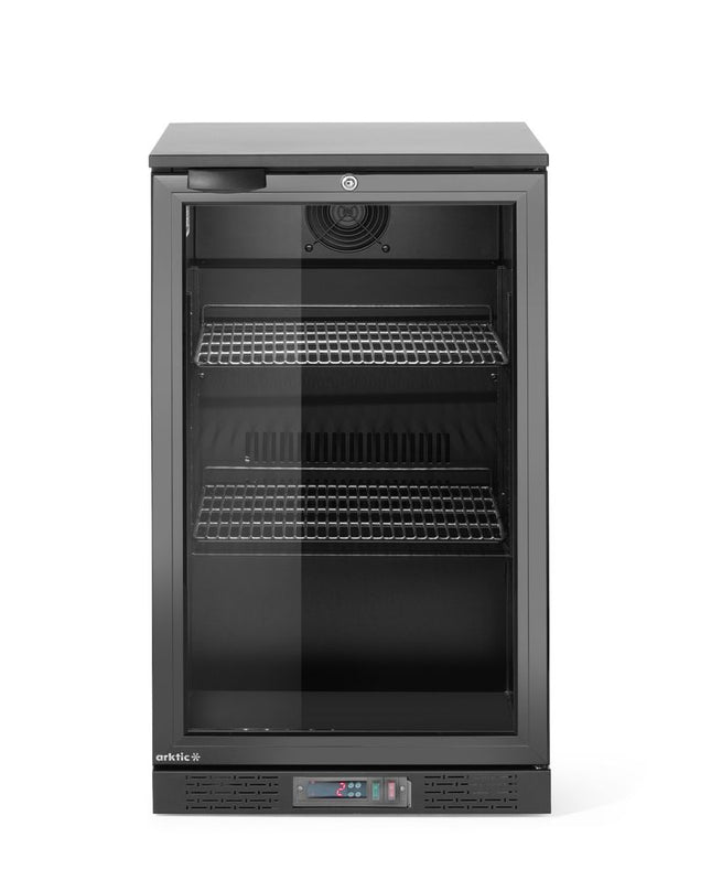 Arktic Kühlschrank hinten mit einer Tür – 86 l – 230 V / 120 W – Schwarz – 500 × 530 × H 870 mm – Produktansicht