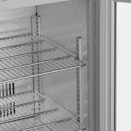Arktic Barkühlschränke mit 1 Tür – 75 l – 230 V / 175 W – Silber – 500 × 530 × H 870 mm – Detailansicht