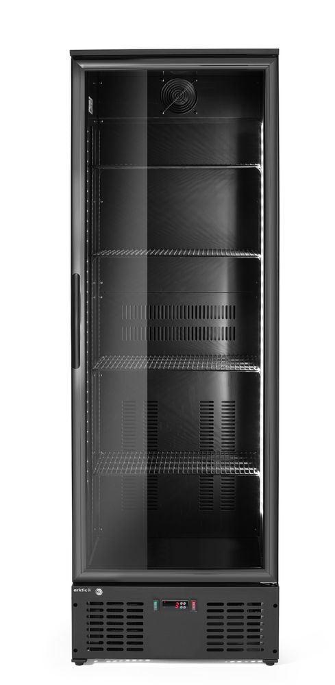 Arktic Bar-Kühlschrank mit einer Tür – 243 l – 230 V / 195 W – Schwarz – 530 × 600 × H 1820 mm – Produktansicht