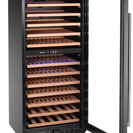 Arktic Weinkühler –  2 Zonen –  124 Flaschen – Schwarz – 569 × 595 × H 1397 mm – Detailansicht 2