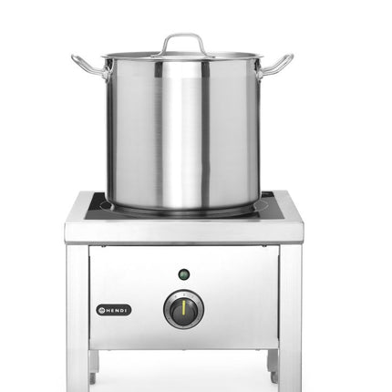 HENDI Hockerkocher – Induktion – 400 V / 5000 W – 422 × 400 × 366 mm – weitere Produktansicht