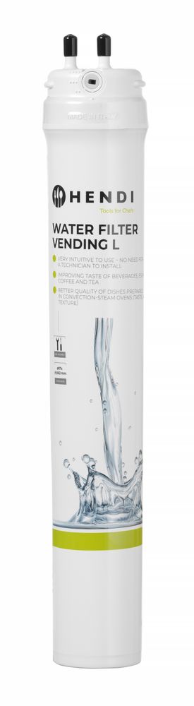HENDI Wasserfilter S – Ø 87 × H 562 mm – Produktansicht