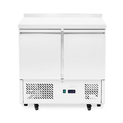 Arktic Kühltisch –  2 Türen – 169 l – 230 V / 220 W – Silber – 900 × 700 × H 908 mm  – Produktansicht