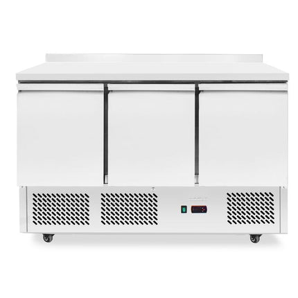 Arktic Kühltheke –  3 Türen – 254 l – 230 V / 220 W – Silber – 1365 × 700 × H 908 mm  – Produktansicht