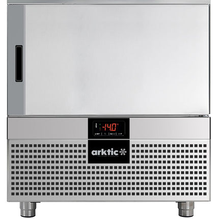 Arktic Schockfroster – 230 V / 1380 W – Silber – 800 × 730 × H 875 mm  – Produktansicht