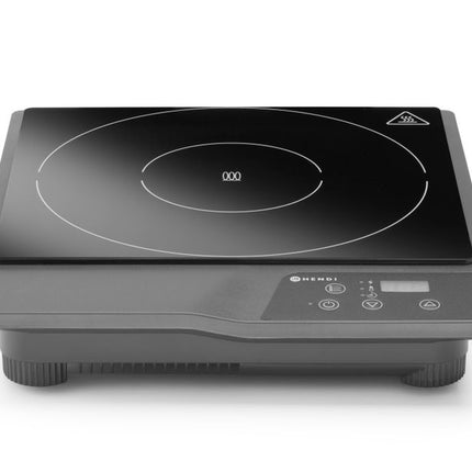 HENDI Induktionskocher Modell 1800 – Kitchen Line – 230 V / 1800 W – 319 × 355 × 67 mm – Produktansicht