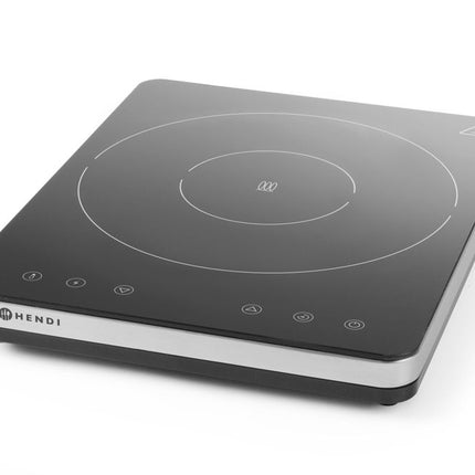 HENDI Induktionskocher Modell 2000 – Kitchen Line – 230 V / 2000 W – 295 × 400 × 42 mm – weitere Produktansicht