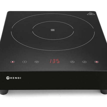 HENDI Induktionskocher 3500 W – Kitchen Line – 230 V / 3500 W – 339 × 444 × 80 mm – Produktansicht