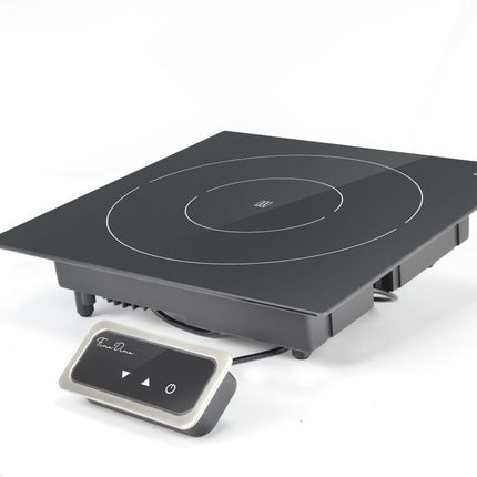 Fine Dine Induktionsheizplatte 1000 W – Schwarz – 230 V / 1000 W – 350 × 397 × 85 mm – weitere Produktansicht