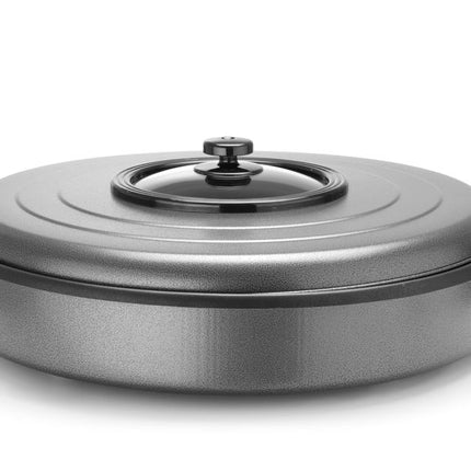 HENDI Partypfanne – Innentopf 550 × 60 mm – 230 V / 1600 W – Ø 620 × H 170 mm – Produktansicht