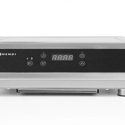 HENDI Induktionsherd 3500 D XL – Profi Line – 230 V / 3500 W – 390 × 490 × 120 mm – weitere Produktansicht