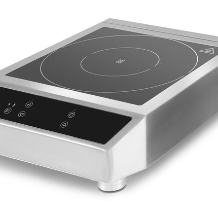 HENDI Induktionskochfeld 3500 D – Profi Line – 230 V / 3500 W – 342 × 431 × 116 mm – weitere Produktansicht