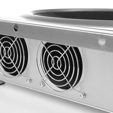 HENDI Induktionswok Modell 3500 – Profi Line – Induktionskocher – 230 V / 3500 W – 340 × 450 × 130 mm – weitere Produktansicht