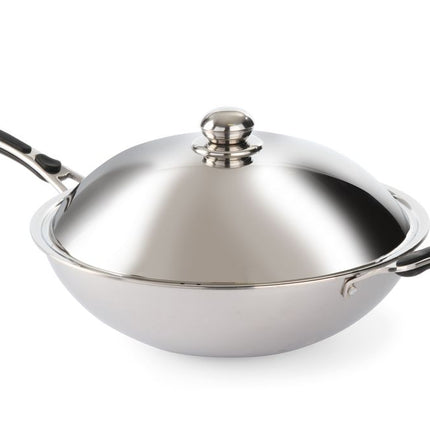 HENDI Wokpfanne – Profi Line – Ø 360 × H 180 mm – weitere Produktansicht