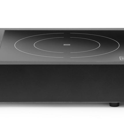 HENDI Induktionsherd 3500 D XL – 230 V / 3500 W – Schwarz – 355 × 400 × H 100 mm – Detailansicht