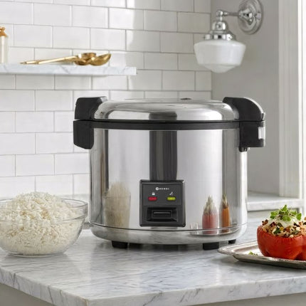 HENDI Reiskocher 5.4 l – Profi Line – 5.4 l – 230 V / 1950 W – 513 × 422 × 380 mm – weitere Produktansicht