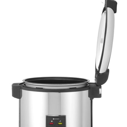 HENDI Reiskocher 5.4 l – Profi Line – 5.4 l – 230 V / 1950 W – 513 × 422 × 380 mm – weitere Produktansicht
