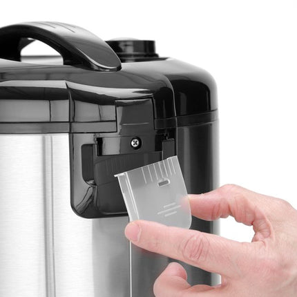 HENDI Reiskocher mit Dampfgarfunktion – Profi Line – 1.8 l – 230 V / 700 W – Ø 280 × H 285 mm – weitere Produktansicht