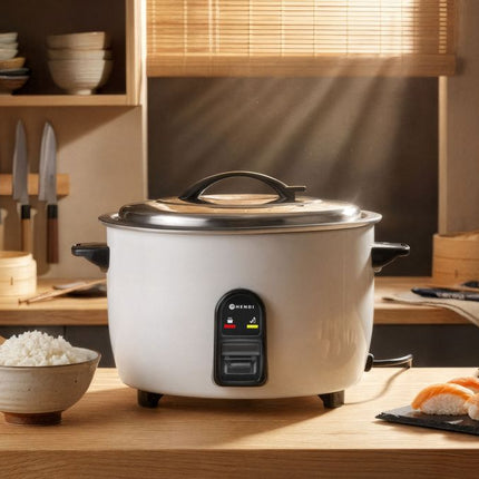 HENDI Reiskocher 4.2 L – Kitchen Line – 4.2 l – 230 V / 1550 W – 420 × 380 × 240 mm – weitere Produktansicht
