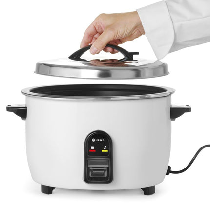 HENDI Reiskocher 4.2 L – Kitchen Line – 4.2 l – 230 V / 1550 W – 420 × 380 × 240 mm – weitere Produktansicht
