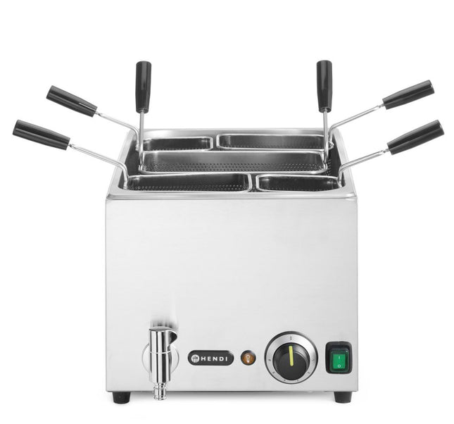 HENDI Nudelkocher – 25 l – 230 V / 3500 W – 601 × 326 × H 279 mm – Produktansicht