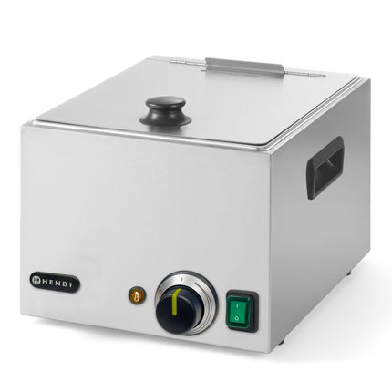 HENDI Wurstwärmer – Kitchen Line – 6.6 l – 230 V / 1000 W – 287 × 386 × 258 mm – Produktansicht