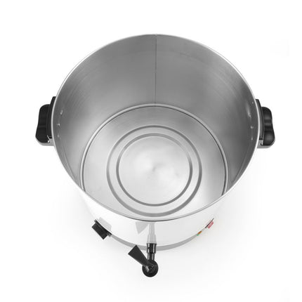HENDI Heißgetränkespender – 25 l – Weiß – 230 V / 2500 W – 473 × 448 × 487 mm – weitere Produktansicht