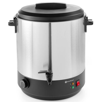 HENDI Heißgetränkespender – 25 l – 230 V / 2500 W – 473 × 448 × 487 mm – Produktansicht