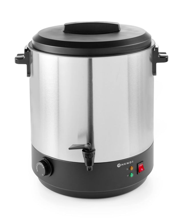 HENDI Heißgetränkespender – 25 l – 230 V / 2500 W – 473 × 448 × 487 mm – Produktansicht