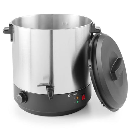 HENDI Heißgetränkespender – 25 l – 230 V / 2500 W – 473 × 448 × 487 mm – weitere Produktansicht