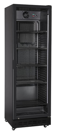 Arktic Bar-Kühlschrank eintürig – 274 l – 230 V / 195 W – Schwarz – 600 × 590 × H 1828 mm  – Produktansicht