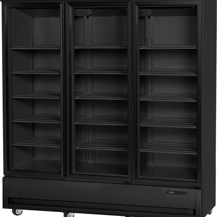 Arktic Kühlvitrine – 1075 l – 230 V / 550 W – Schwarz – 1920 × 755 × H 2100 mm  – Produktansicht