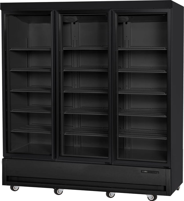 Arktic Kühlvitrine – 1075 l – 230 V / 550 W – Schwarz – 1920 × 755 × H 2100 mm  – Produktansicht